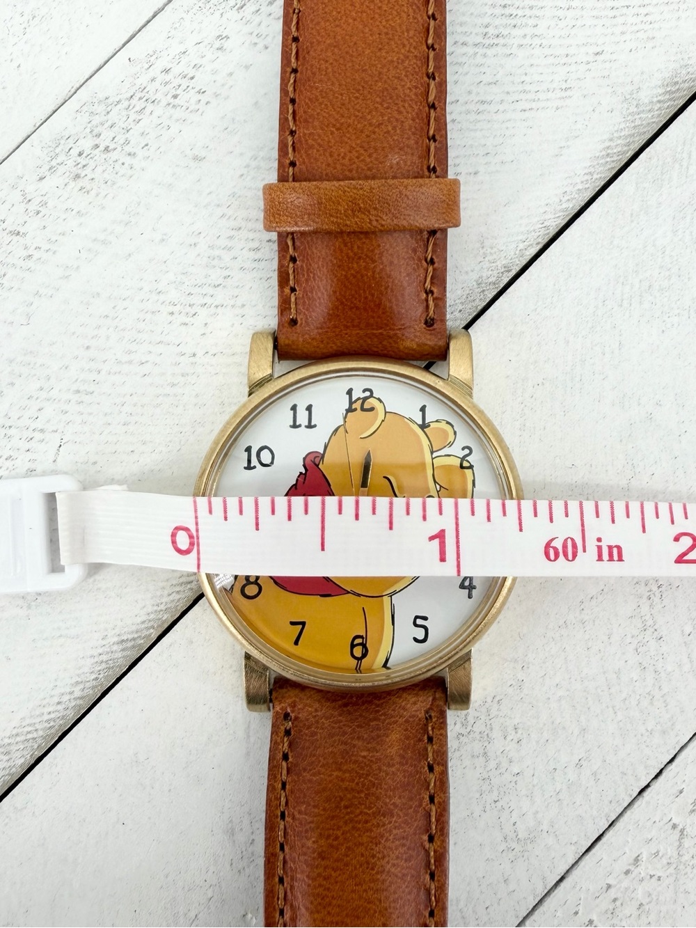Vintage 90s Disney Winnie the Pooh Timex Thinking Watch - Picture 8 of 8
